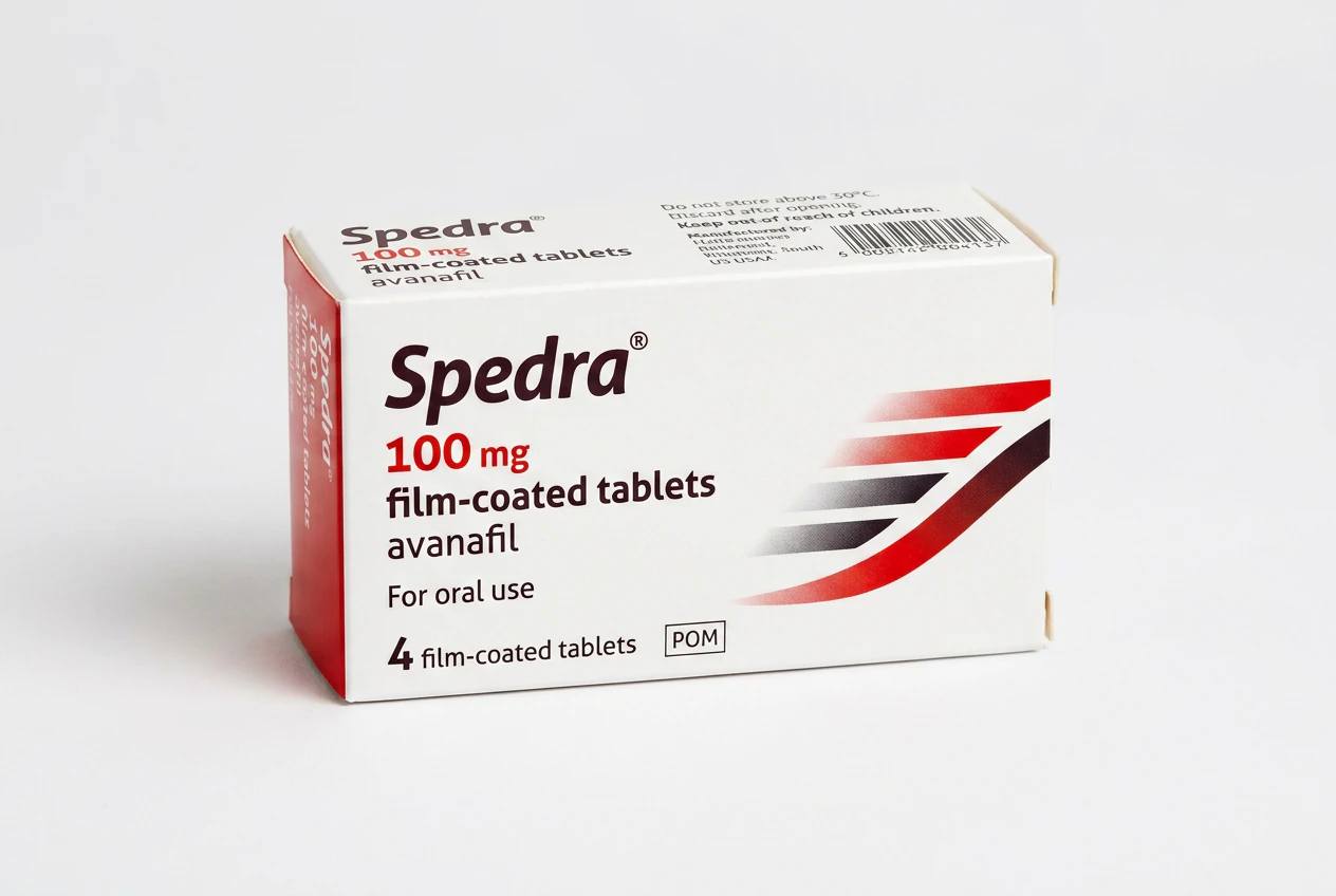 Spedra (Avanafil) packaging