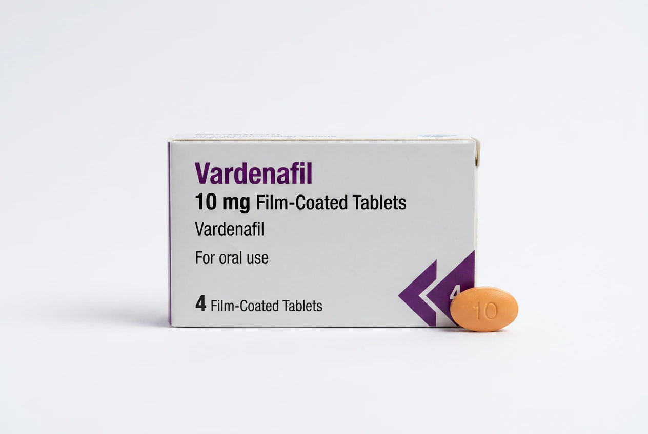 Vardenafil (Generic Levitra) packaging